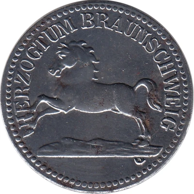 50 Pfennigs - Braunschweig Herzogtum front