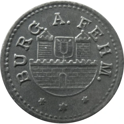 50 Pfennigs - Burg auf Fehmarn front