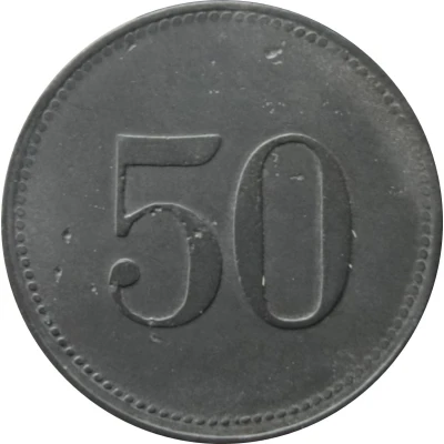 50 Pfennigs - Burglengenfeld back