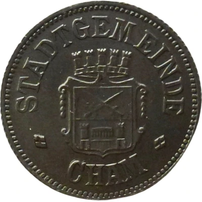 50 Pfennigs - Cham front