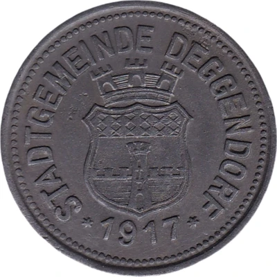 50 Pfennigs - Deggendorf front