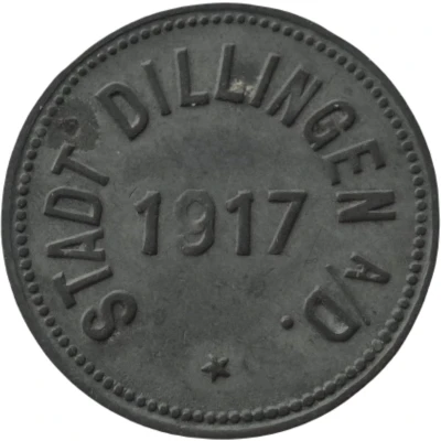 50 Pfennigs - Dillingen front