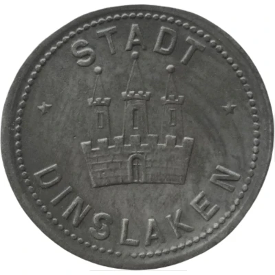 50 Pfennigs - Dinslaken front