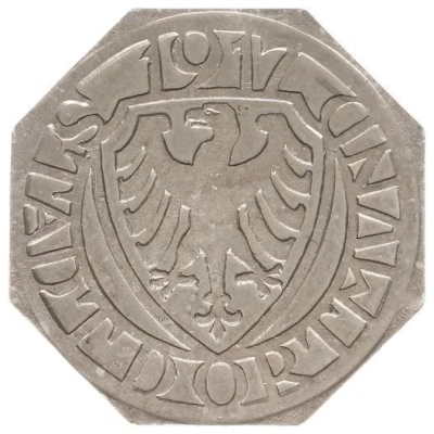 50 Pfennigs - Dortmund silver front