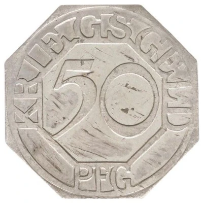 50 Pfennigs - Dortmund silver back