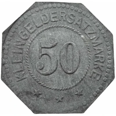 50 Pfennigs - Eisenach (Fahrzeugfabrik) ND back