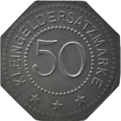 50 Pfennigs - Elbingerode (Ver. Harzer Portlandcement u. Kalkind.) ND back