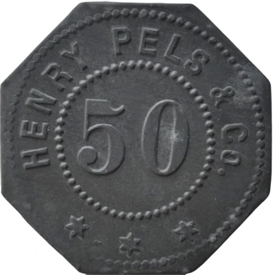 50 Pfennigs - Erfurt (Henry Pels and Co.) ND front