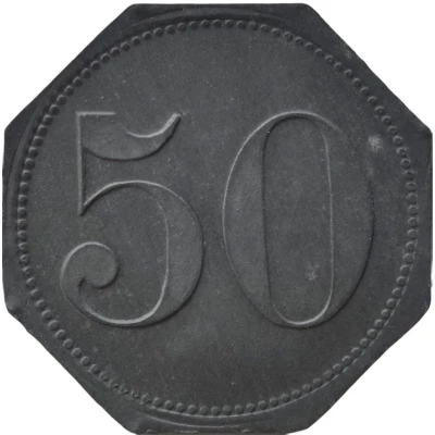 50 Pfennigs - Erfurt (Henry Pels and Co.) ND back