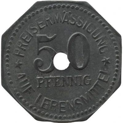 50 Pfennigs - Eschweiler back