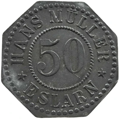 50 Pfennigs - Eslarn (Hans Müller) ND front