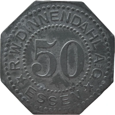 50 Pfennigs - Essen (R.W. Dinnendahl) ND front