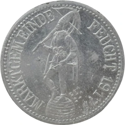 50 Pfennigs - Feucht front