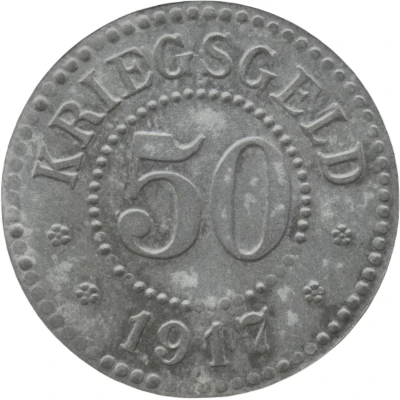 50 Pfennigs - Feuchtwangen back