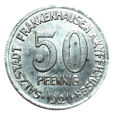 50 Pfennigs - Frankenhausen front