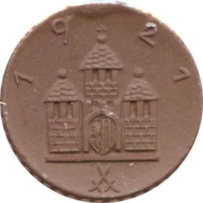 50 Pfennigs - Freiberg back