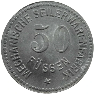 50 Pfennigs - Füssen (Mechanische Seilerwarenfabrik) ND front