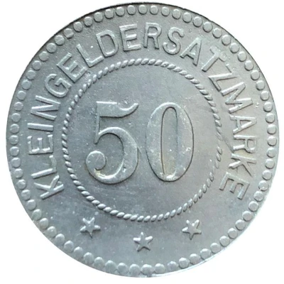 50 Pfennigs - Fulda back