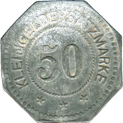 50 Pfennigs - Fulda back