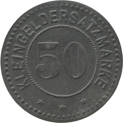 50 Pfennigs - Fulda back