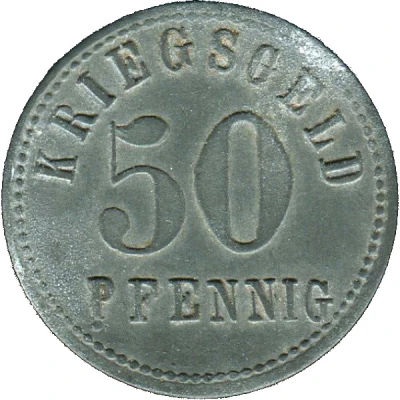 50 Pfennigs - Furtwangen back