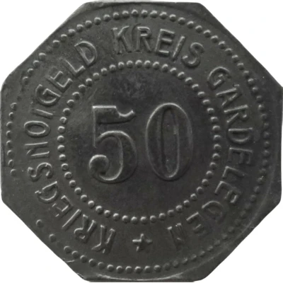 50 Pfennigs - Gardelegen ND front