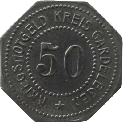 50 Pfennigs - Gardelegen ND back