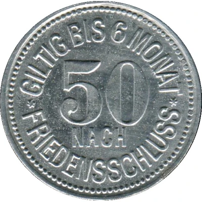 50 Pfennigs - Garmisch back