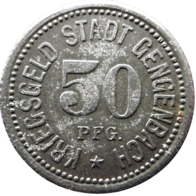 50 Pfennigs - Gengenbach back