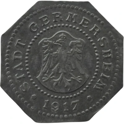 50 Pfennigs - Germersheim front