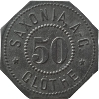 50 Pfennigs - Glöthe (Saxonia AG) ND front