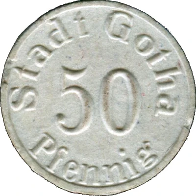 50 Pfennigs - Gotha front