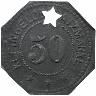 50 Pfennigs - Grafenwöhr (Uebungsk. F. Fahnenjunker und Off. Asp.) ND back