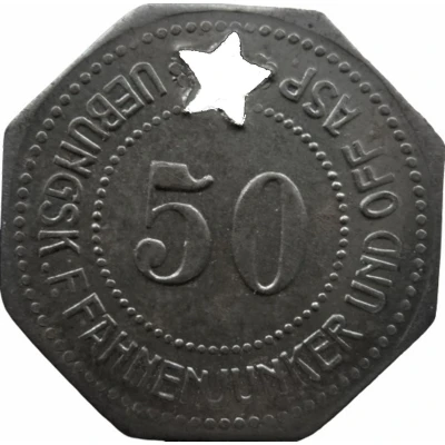 50 Pfennigs - Grafenwöhr (Uebungsk. F. Fahnenjunker und Off. Asp.) ND front