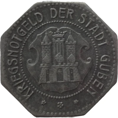 50 Pfennigs - Guben front