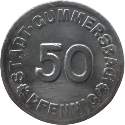 50 Pfennigs - Gummersbach ND front