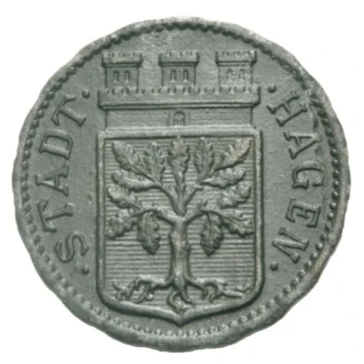 50 Pfennigs - Hagen front