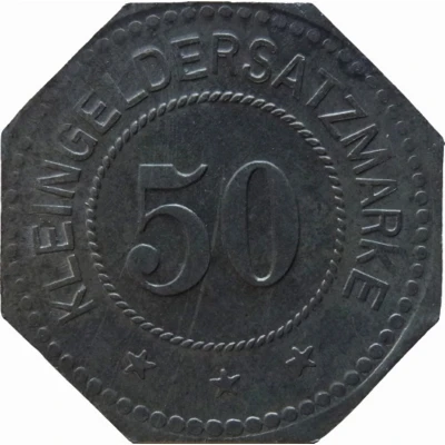 50 Pfennigs - Hainitz (Grützner and Faltis) ND front