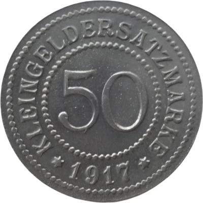 50 Pfennigs - Hammerstein back