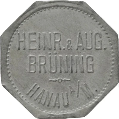 50 Pfennigs - Hanau (Heinr. and Aug. Brüning) ND front