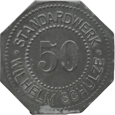 50 Pfennigs - Hannover (Standardwerk Wilhelm Schulze) ND front