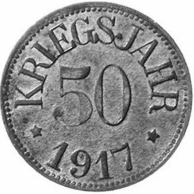 50 Pfennigs - Hassfurt back