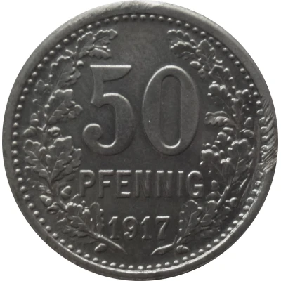 50 Pfennigs - Hattingen back