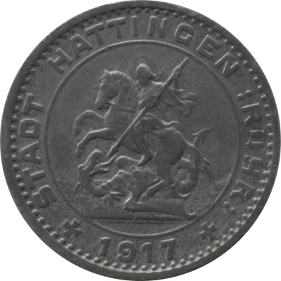 50 Pfennigs - Hattingen front