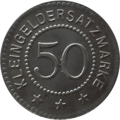 50 Pfennigs Havelberg ND back