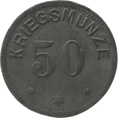 50 Pfennigs - Höchstädt a. D. back