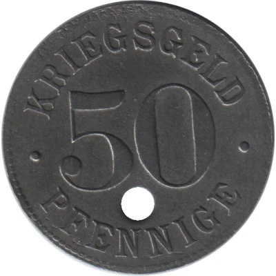 50 Pfennigs - Heidelberg ND back