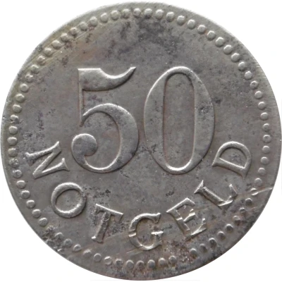 50 Pfennigs - Hengersberg (Müller-Salegg) ND back