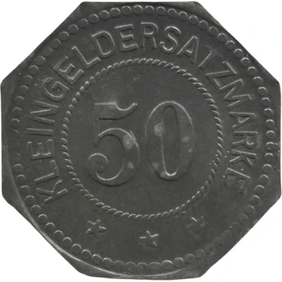 50 Pfennigs - Herbolzheim (Arnold Schindler) ND back