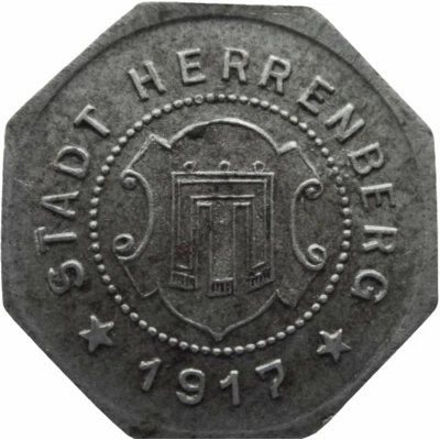 50 Pfennigs - Herrenberg front